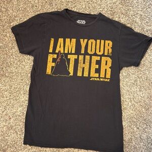 Star Wars I am your father Graphic Tee, Size M